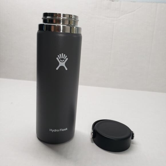 Hydro Flask 20oz With Wide Flex Cap Gray Stainless Steel Insulated Reusable - Picture 5 of 11